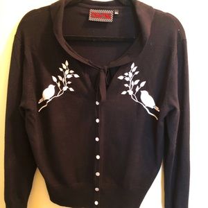 Little black cardigan 4XL from Voodoo Vixen